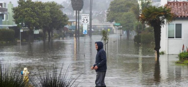 Barrio de los famosos en Montecito afectado por lluvias en California