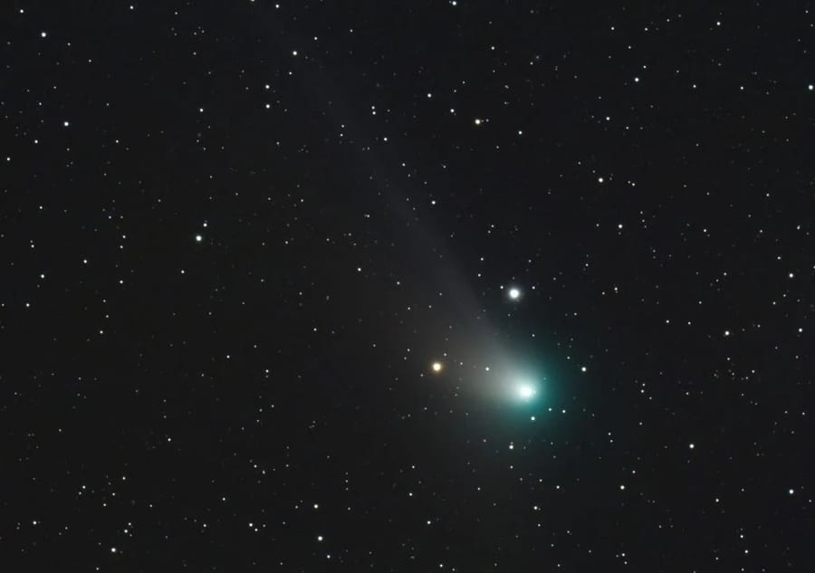 cómo ver el cometa verde 