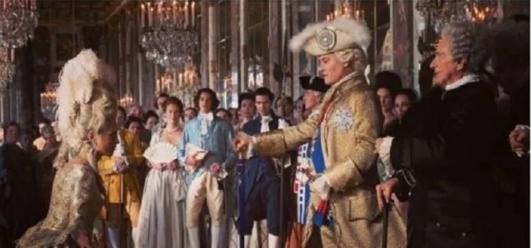 Se filtra nueva imagen de Johnny Depp como Luis XV
