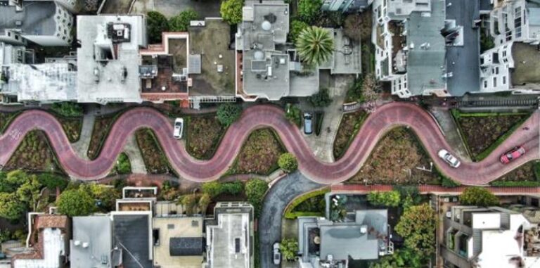La sinuosa Lombard Street: la calle más popular de San Francisco