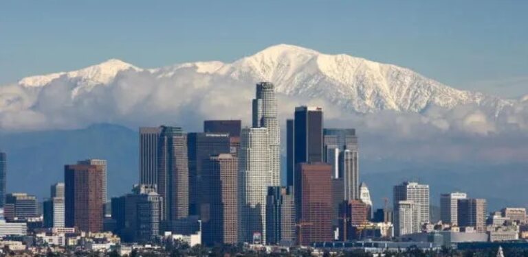 Podría haber nevada en Los Ángeles según pronóstico del tiempo