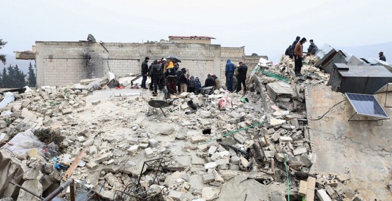 Terremoto en Siria aumento miseria en su población