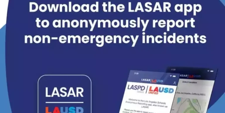 App LASAR para seguridad de las escuelas en Los Ángeles