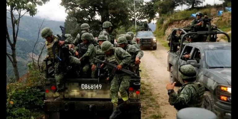 Tropas militares fueron emboscadas por cartel mexicano