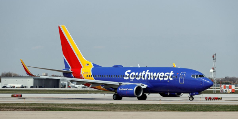 Southwest Airlines retrasó 1200 vuelos este 18 de abril