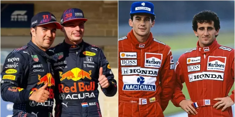 Comparación de la rivalidad de Max y Checo con la de Prost y Senna