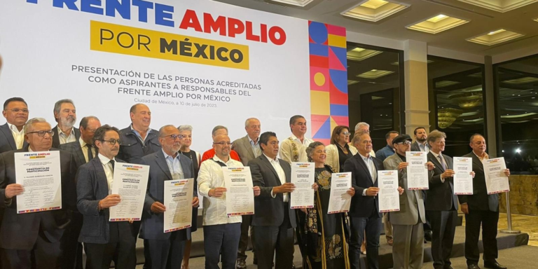 Creado el Frente Amplio por México: El objetivo es vencer a Morena
